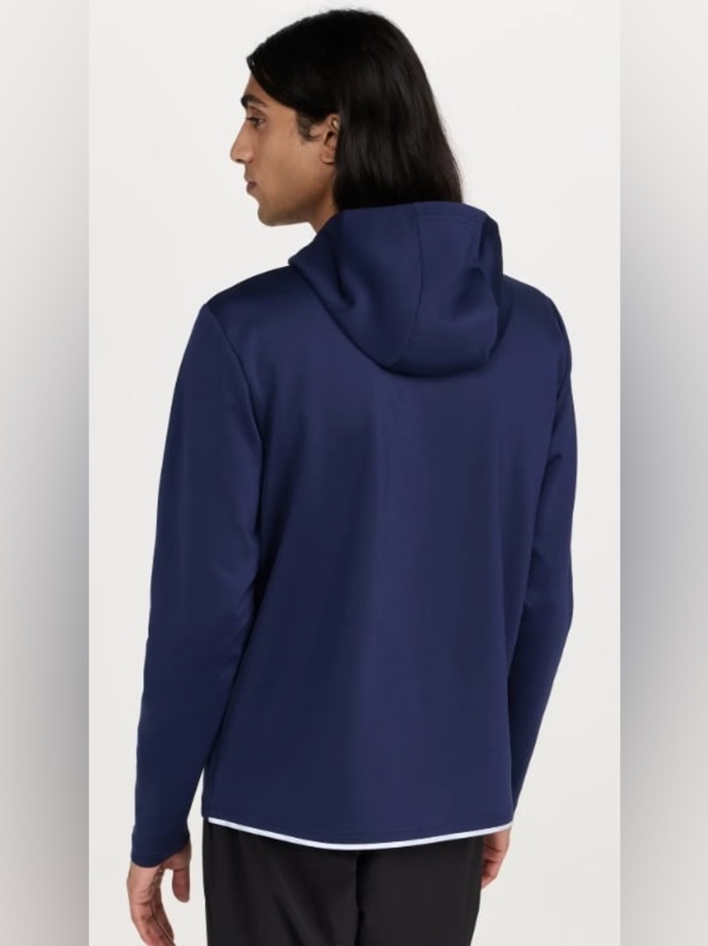 Greyson NETJETS Cokato Four-Way Stretch Hoodie in Navy Blue sz XL